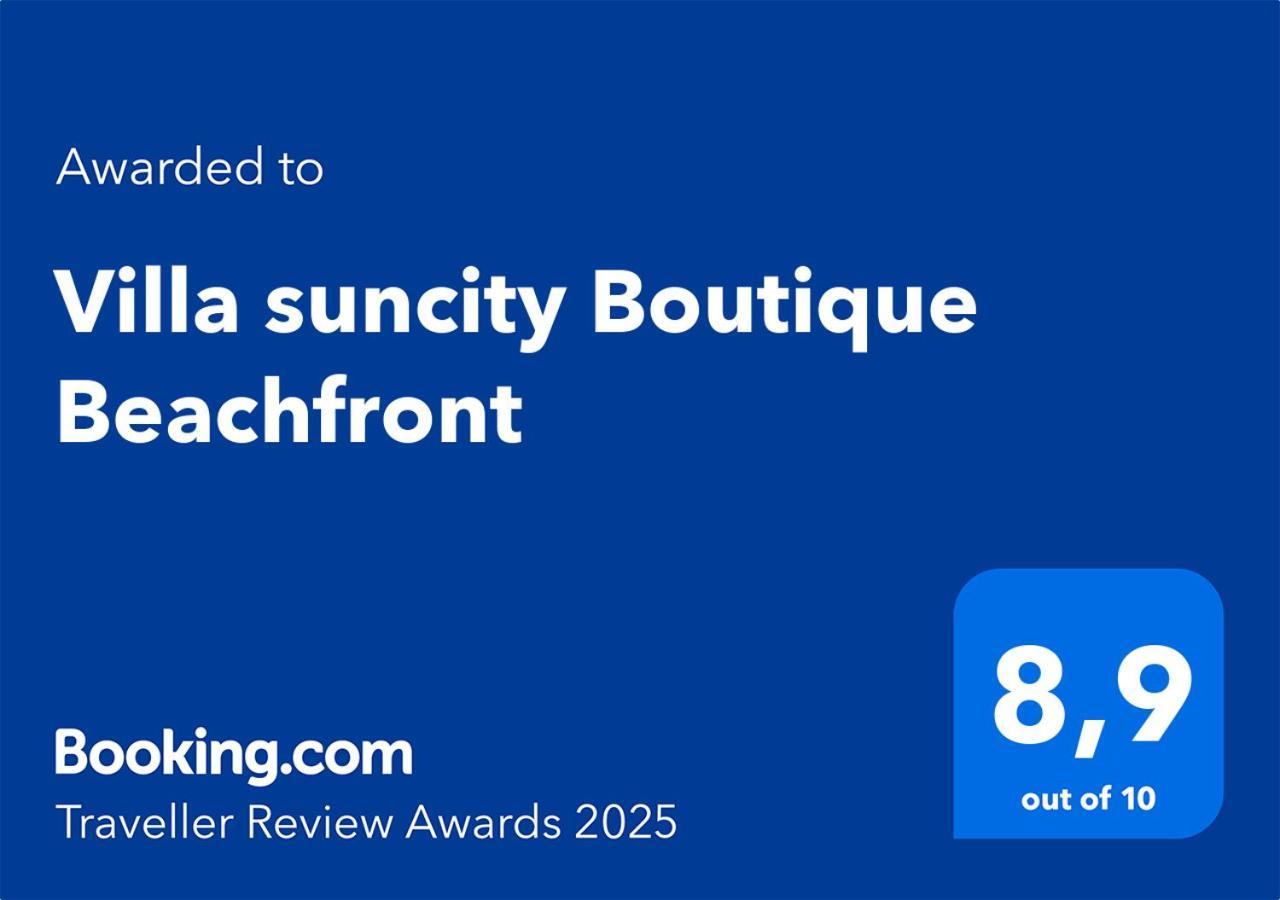 Villa Suncity Boutique Beachfront アヤナパ エクステリア 写真